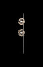 Byrne Polished Chrome 2 x G9 Switched Wall Lamp With Plug Polished Chrome & Crystal Shade