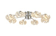 Byrne Polished Chrome 8 x G9 Flush Light Polished Chrome & Crystal Shade