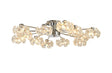 Byrne Polished Chrome 12 x G9 Flush Light Polished Chrome & Crystal Shade