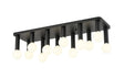 Cohen 12 Light Rectangular Ceiling E27, Satin Black