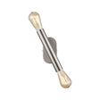 Cohen 2 Light Adjustable Ceiling/Wall E27, Satin Nickel