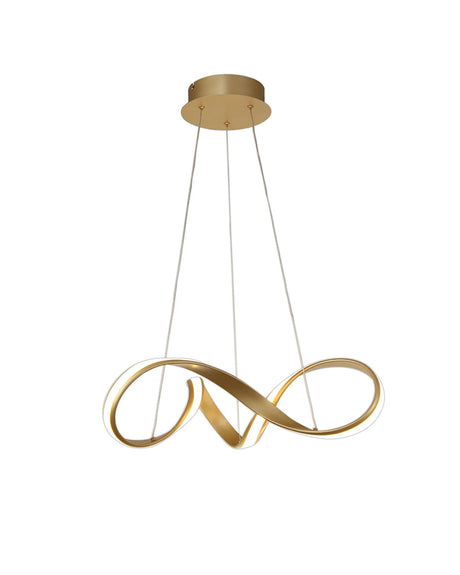 Collins Dimmable Small Pendant, 30W LED, 3000K, Sand Gold