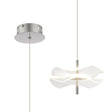 Corner Pendant, 6W LED, 4000K, Polished Chrome