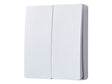 FORUM CUL-40033 - 2 Gang Kinetic Push Switch Matt White