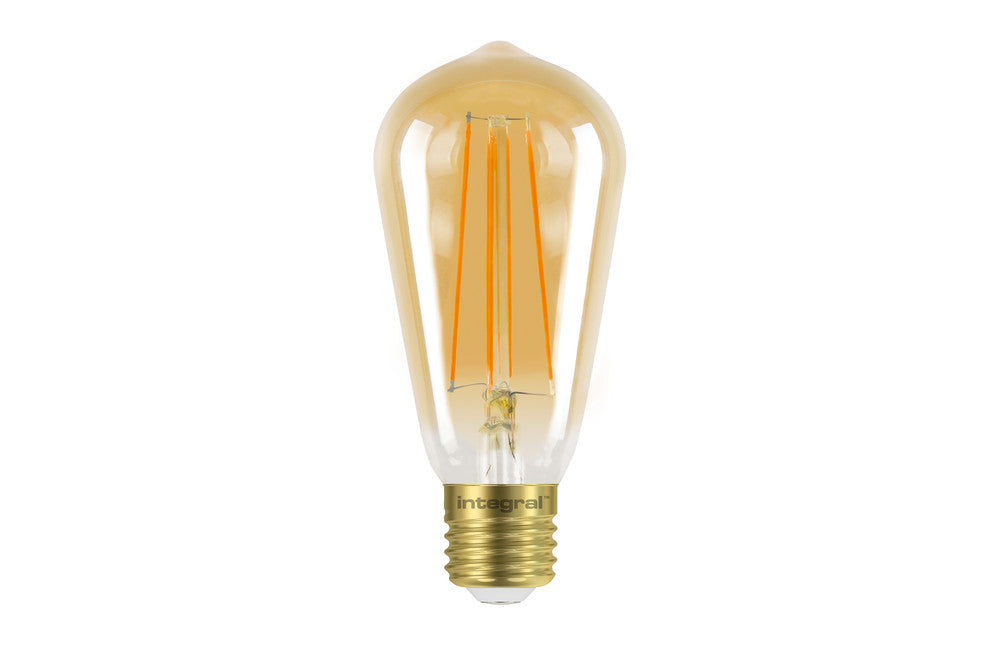 Integral LED Dimmable Sunset Vintage Lamp ST64 5W E27 1800K ultra Warm | ILST64E27D003