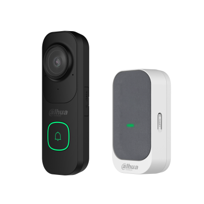 Dahua VDKP01-BG Door Bell Kit with Doorbell and Chime - Black