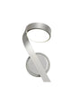 Daniel Wall Lamp Left Switched, 10W LED, 3000K, Silver/Polished Chrome