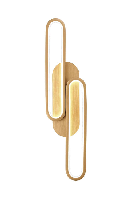 Dossena Wall Lamp, 3 Step Dimming, 18W LED, 3000K, 1100lm, Brushed Gold, 3yrs Warranty