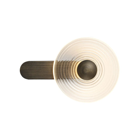 Douglas Wall Lamp, 1 x 7W LED, 3000K, 426lm, Bronze/Clear, 3yrs Warranty