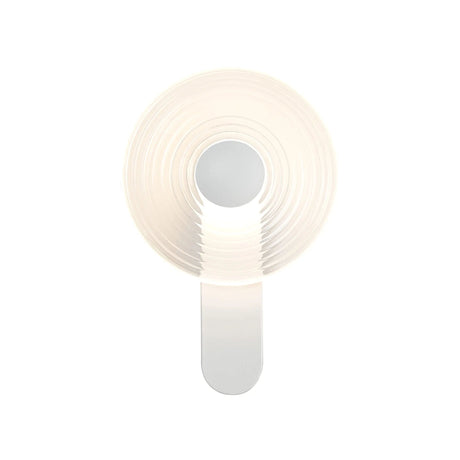 Douglas Wall Lamp,1 x 7W LED, 3000K, 426lm, Satin White/Clear, 3yrs Warranty