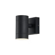 Eastham Cylinder 24V DC Up or Down Wall Light, 3W LED 3000K, c/w 2m Fly Lead, Male Connection, IP44, Anthracite, 3yrs Warranty