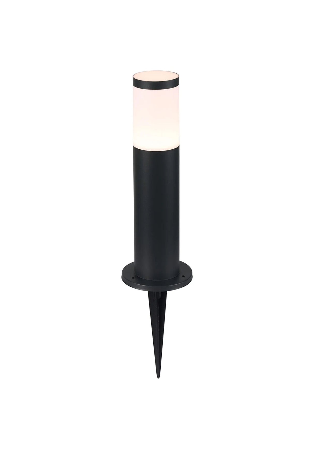 Eastham 24V DC Post Lamp, 6W LED, 3000K, c/w 1m 2 x 0.75mm² PVC Cable, Male Connection, IP44, Anthracite, 3yrs Warranty