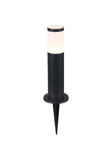 Eastham 24V DC Post Lamp, 6W LED, 3000K, c/w 1m 2 x 0.75mm² PVC Cable, Male Connection, IP44, Anthracite, 3yrs Warranty