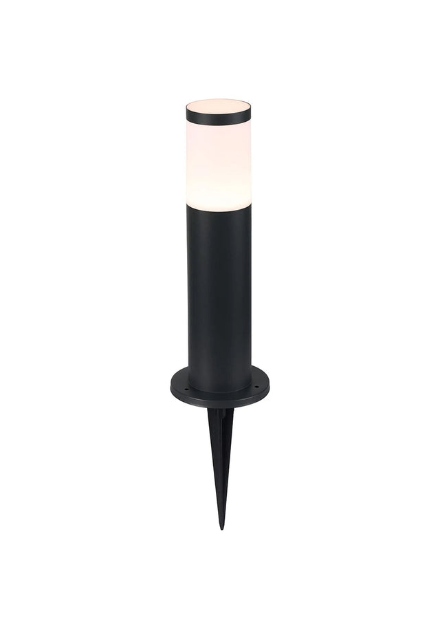 Eastham 24V DC Post Lamp, 6W LED, 3000K, c/w 1m 2 x 0.75mm² PVC Cable, Male Connection, IP44, Anthracite, 3yrs Warranty