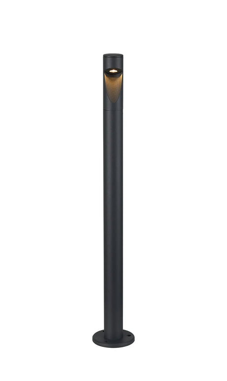 Eastham 24V DC Post Lamp, Asymmetric Lens For Wide Beam, 3W LED, 3000K, c/w 1m Cable, Male Connection, IP65, Anthracite, 3yrs Warranty