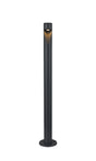 Eastham 24V DC Post Lamp, Asymmetric Lens For Wide Beam, 3W LED, 3000K, c/w 1m Cable, Male Connection, IP65, Anthracite, 3yrs Warranty