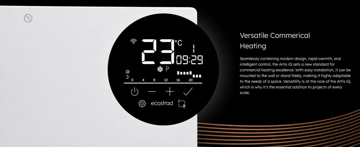 Ecostrad iQ Artis Electric Heater