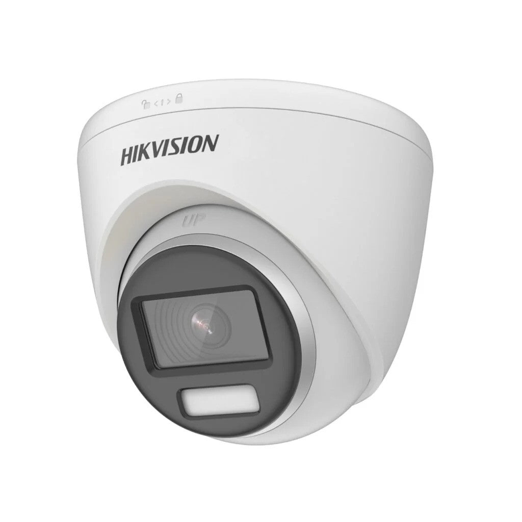 Hikvision DS-2CE72KF3T-LE 3K ColorVu & IR Hybrid Light PoC Fixed Turret Camera (WHITE)