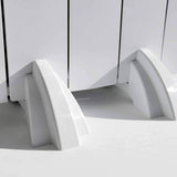 Ecostrad Universal White Radiator Feet for iQ Ceramic Heaters - iQCFeet