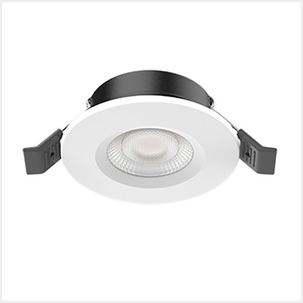 Qvis FRD-ELITE-BWS-QC with White Bezel Downlight