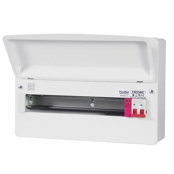 FuseBox F3015MZ 15 Way RCBO Consumer Unit + Surge Protection