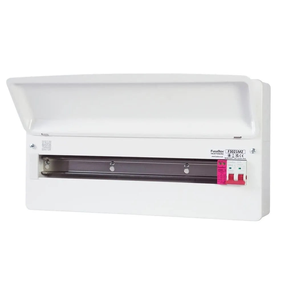 Fusebox F3021MZ 21-Way (100A Main Switch) Consumer Unit with SPD T2