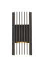 Galloway Wall Lamp With 140 x 300mm Open Spokes Shade, 2 x 6.5W LED, 3000K, lm, IP65, Anthracite, 3yrs Warranty