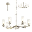 Gates Pendant/Semi Flush, 7 x E14, Polished Nickel