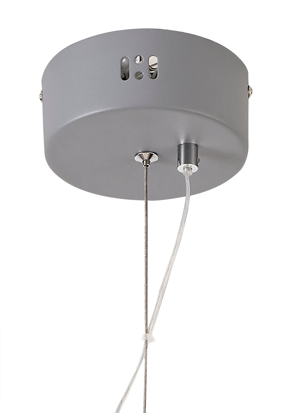 Greenwood Small Diamond Pendant, 1 x 8W LED, 3700K, Matt Grey, 3yrs Warranty