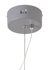Greenwood Small Diamond Pendant, 1 x 8W LED, 3700K, Matt Grey, 3yrs Warranty