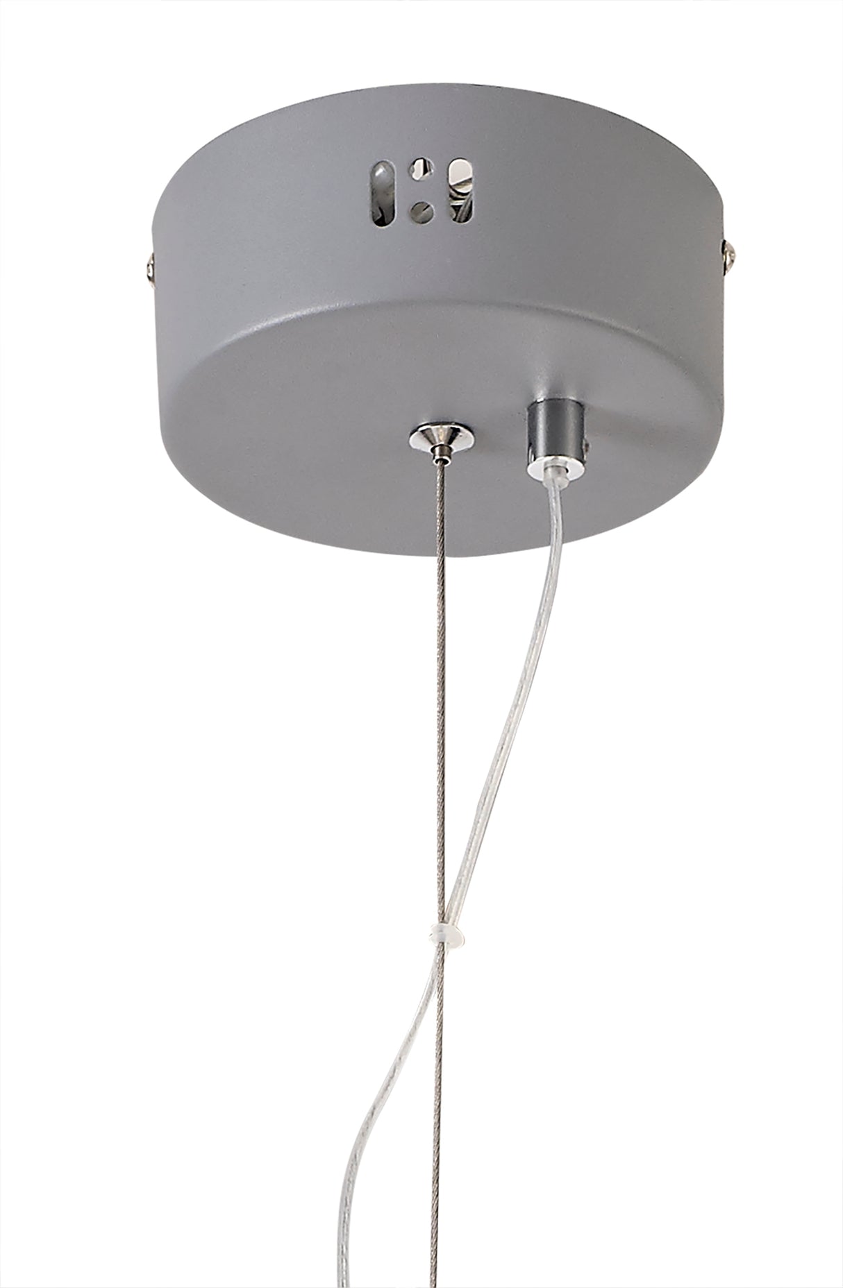 Greenwood Large Diamond Pendant, 1 x 10W LED, 3700K, Matt Grey, 3yrs Warranty