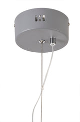 Greenwood Large Diamond Pendant, 1 x 10W LED, 3700K, Matt Grey, 3yrs Warranty