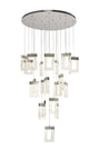 Greeves Pendant 5m, 24.5W LED, 3000K, Polished Chrome (25.8kg)