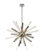 Hamilton Pendant 16 x G9, Clear & Chrome/Polished Chrome