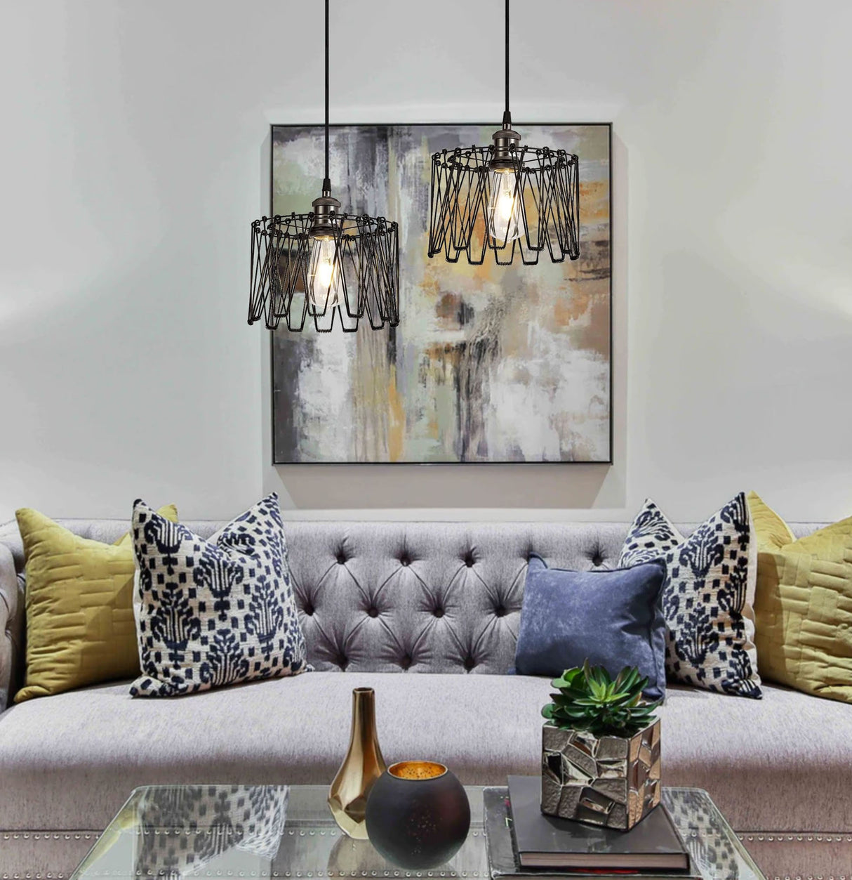 Harris, 40cm Non-Electric Polished Chrome Adjustable & Flexible Shade