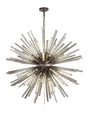 Harris 32 x E27, Round Pendant Brown Oxide/Smoke Glass