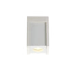 Holloway 1 Light Square Ceiling GU10, White Paintable Gypsum With Matt White Cover