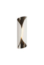 Holton Wall Lamp, 7W LED, 3000K, Sand White/Polished Chrome