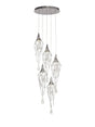 Hughes Pendant Round, 5 x GU10, Polished Chrome