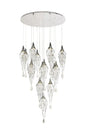 Hughes Pendant Round 5m, 18 x GU10, Polished Chrome (25.3kg)