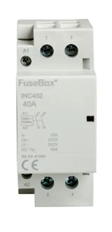 FuseBox INC402 40A 2 Pole N/O Installation Contactor 230V