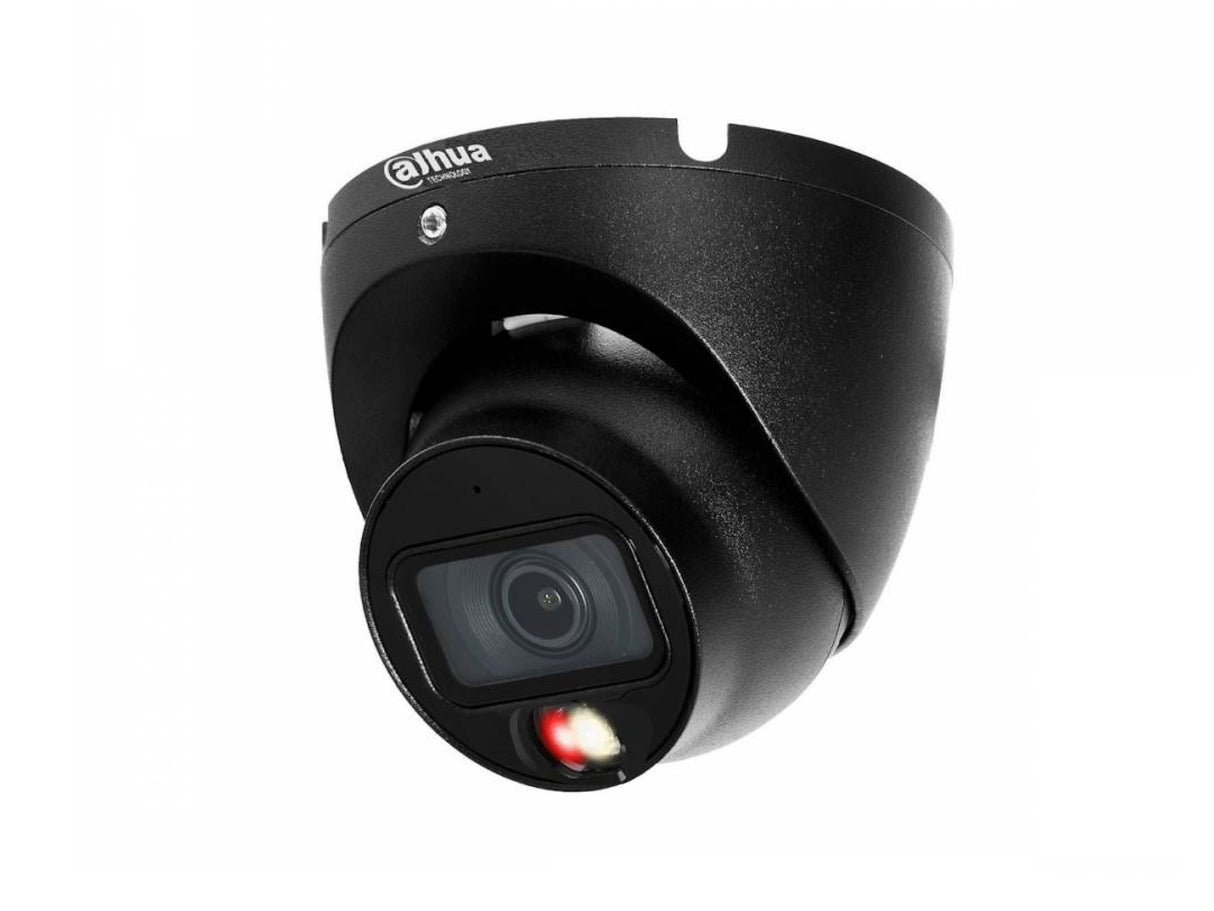 Dahua 6MP Smart Dual Light IP Security Camera Black - DH-IPC-HDW1639T-A-IL