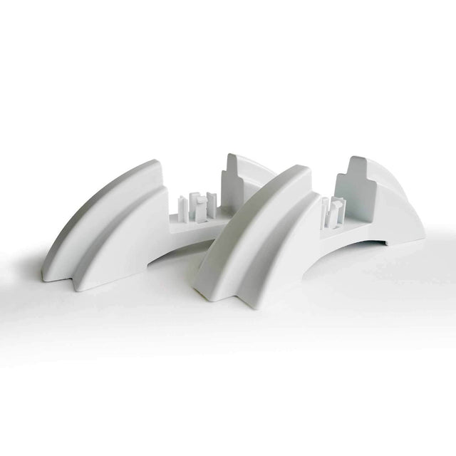 Ecostrad Universal White Radiator Feet for iQ Ceramic Heaters - iQCFeet