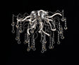 Irons Dimmable Ceiling, 12 x 1.75W LED, 3000K, Polished Chrome