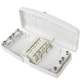 Hager Ashley - J804 - 20A 4 Terminal Maintenance Free Junction Box White