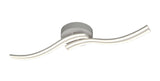 Johnston 2 Light Ceiling, Wall, 2 x 12W LED, 4000K, 1556lm, White, 3yrs Warranty