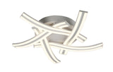 Johnston 5 Light Ceiling, 5 x 12W LED, 4000K, 3792lm, White, 3yrs Warranty