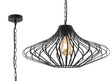 Kay Pendant, 1 x E27, Matt Black