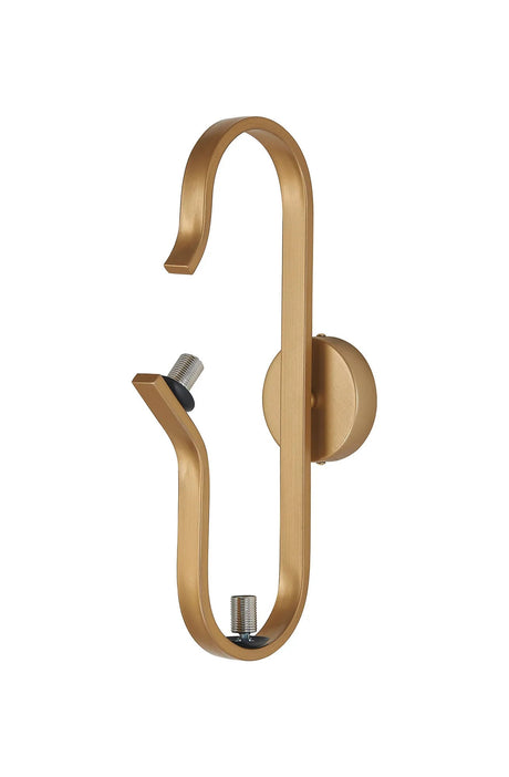 Kelly Wall Lamp, 2 Light G9, Painted Gold/Black