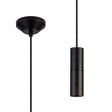 Kevan 1.5m 1 Light Pendant, 1 x E27, Matt Black